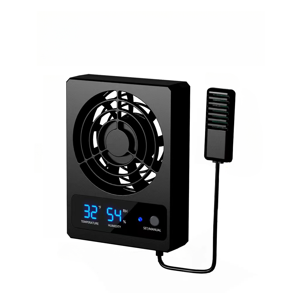Smart Cooling Fan & Easy Temperature Control