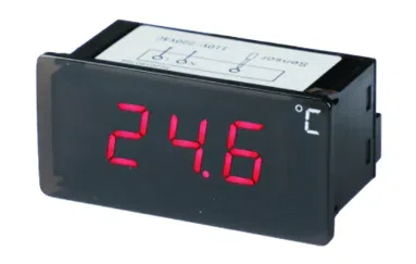 Temperature panel meter